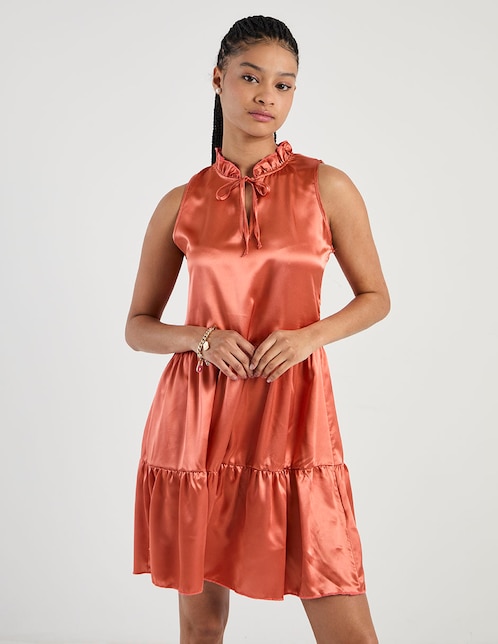 Vestido arriba de la rodilla casual para mujer 1