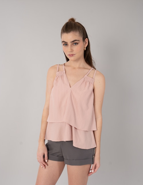 Blusa sin manga para mujer 1