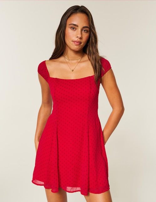 Vestido corto casual para mujer 1
