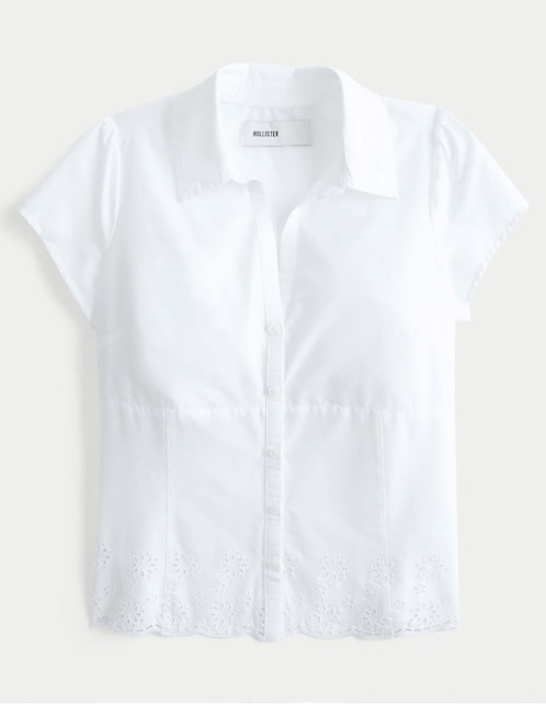 Blusa manga corta para mujer 1