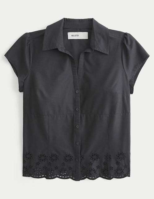 Blusa manga corta para mujer 1
