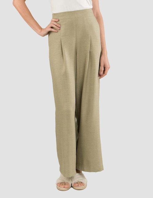 Pantalón relaxed amplio para mujer 1