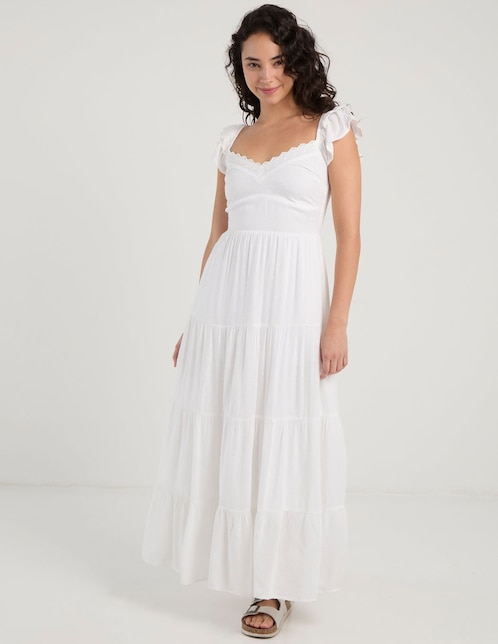 Vestido largo casual para mujer 1