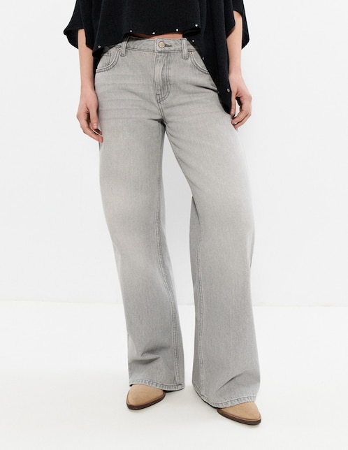 Jeans wide leg para mujer 1