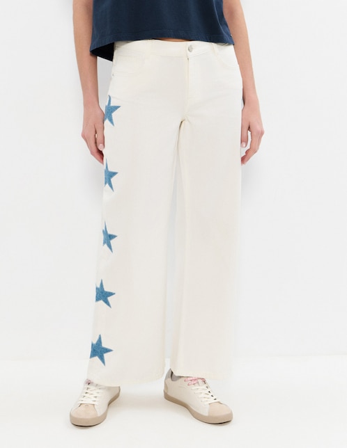 Jeans straight para mujer 1