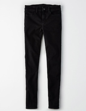 Jegging skinny American Eagle lavado obscuro corte cintura para mujer