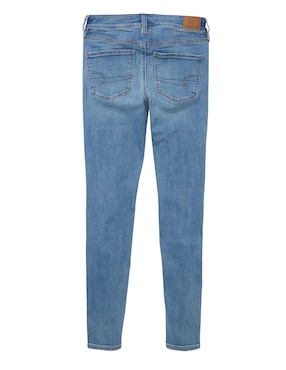 Jeans regular slim American Eagle Ne(x)t Level corte cintura para mujer
