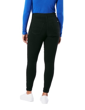 Jeans skinny Denizen lavado obscuro corte cadera para mujer