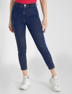 Pantalones de mezclilla para mujer remangados archivos - Ideas Bonitas Para