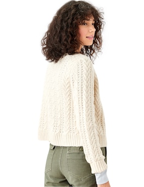 Suéter American Eagle cuello v para mujer