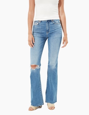 Jeans Regular American Eagle Corte Cintura Alta Para Mujer