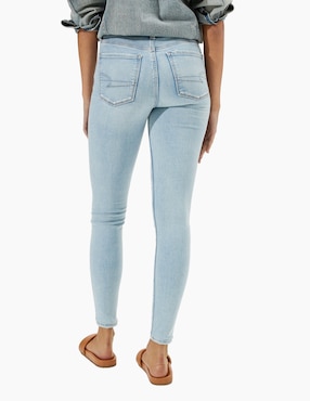 Jeans skinny American Eagle corte cintura para mujer