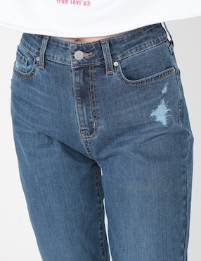 Jeans super skinny Denizen High Rise Jegging lavado destruido corte cintura alta para mujer