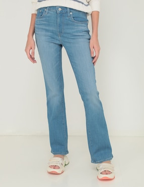 Jeans Straight Levi's Corte Cintura Para Mujer