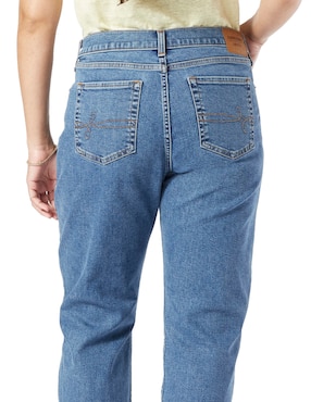 Jeans slim Denizen Mid-rise boyfriend corte cintura para mujer