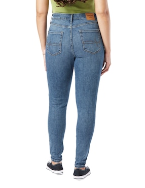 Jeans skinny Denizen Sculpting Ultra High-rise super skinny lavado medio corte cintura alta para mujer