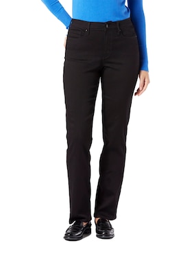 Jeans straight Denizen High-rise Straight corte cintura alta para mujer