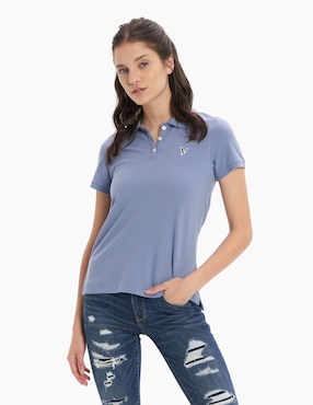 Playera Tipo Polo American Eagle Para Mujer