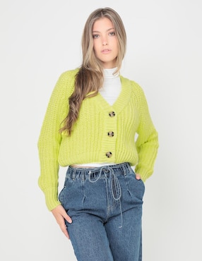 Sueter discount amarillo mujer