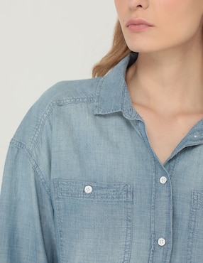 Blusa American Eagle manga larga para mujer