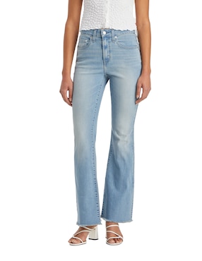 Jeans Bota Levi's 726 Hr Flare Corte Cintura Alta Para Mujer