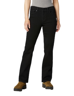 Jeans bota Denizen Mid-Rise Bootcut corte cintura para mujer