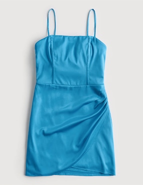 Vestido Mini Casual Hollister Para Mujer