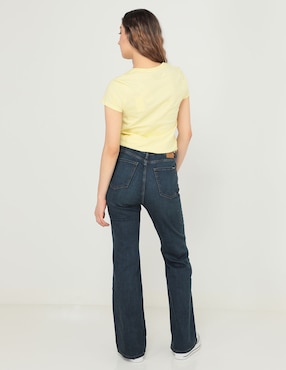 Jeans straight Denizen Sculpting corte cintura alta para mujer