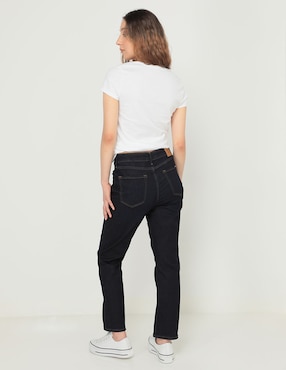 Jeans straight Denizen Sculpting corte cintura alta para mujer