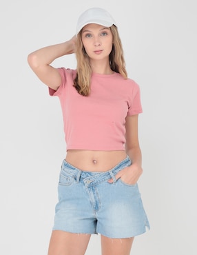 Short Hollister De Mezclilla Para Mujer