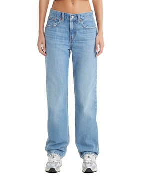 Jeans Mom Levi's A0964-0020 Corte Cintura Alta Para Mujer