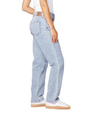 Jeans straight Denizen Vint 90s Loose corte cintura alta para mujer