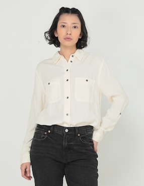 Blusa American Eagle Manga Larga Para Mujer