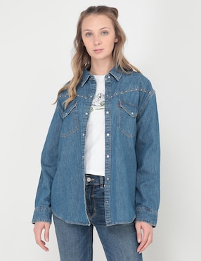 Blusa Levi's Manga Larga Para Mujer