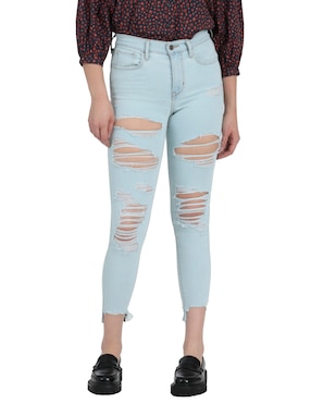 Jeans Straight Levi's 720 Corte Cintura Alta Para Mujer