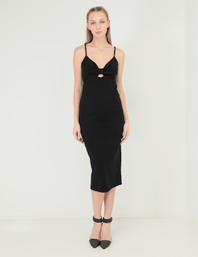 Vestido Midi Formal That's It Para Mujer