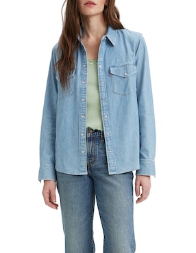 Blusa Levi's manga larga para mujer