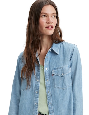 Blusa Levi's manga larga para mujer