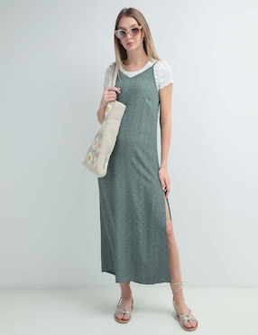 Vestido Midi Casual That's It Para Mujer