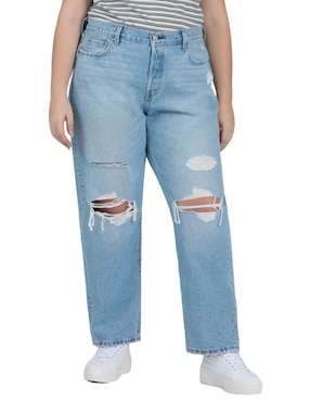 Jeans Amplio Levi's Corte Cintura Para Mujer