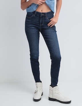 Jeans Skinny American Eagle Corte Cadera Para Mujer