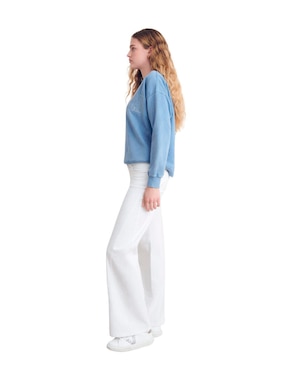 Jeans campana brownie kuma twill para mujer