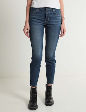 Jeans Skinny American Eagle Corte Cintura Para Mujer