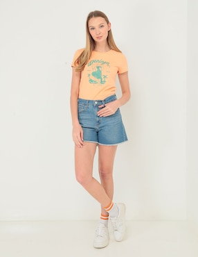 Short Levi's de mezclilla para mujer