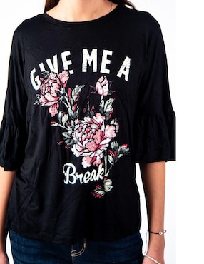 Blusa Stuffy manga 3/4 para mujer