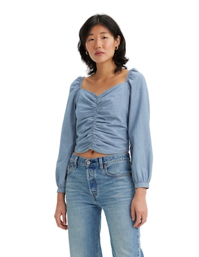 Blusa Levi's Manga Larga Para Mujer