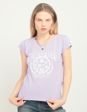 Playera Manga Corta 365 Essential Cuello Redondo Para Mujer