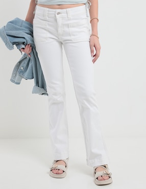 Jeans Slim American Eagle Corte Cintura Para Mujer