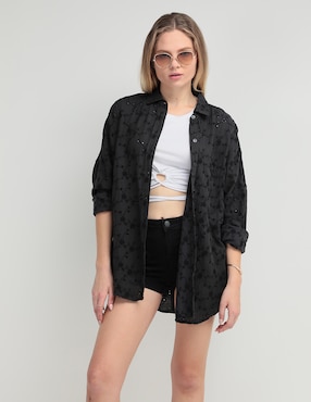 Blusa American Eagle Manga Larga Para Mujer