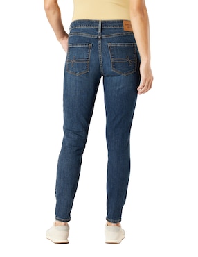 Jeans skinny Denizen Mid-Rise Den para mujer